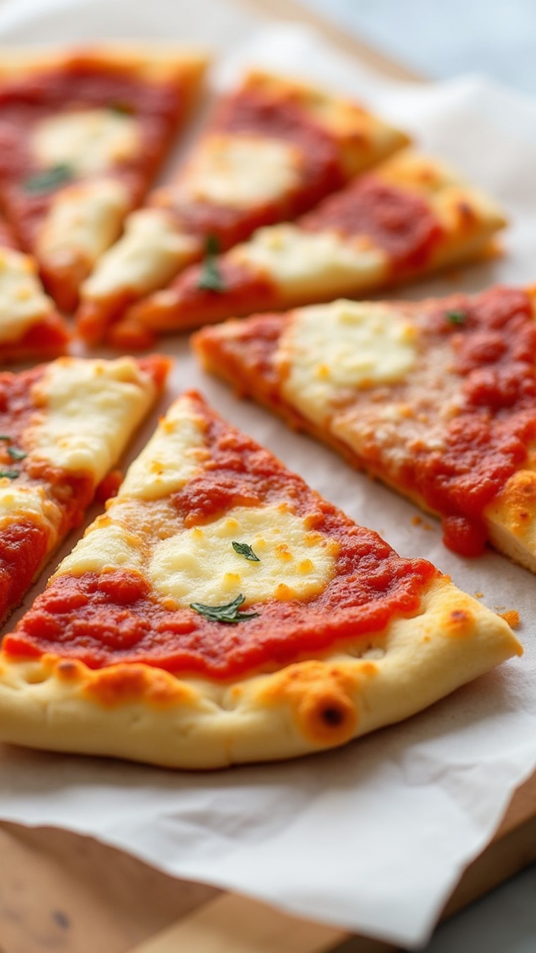 Cottage Cheese Pizza Crust: The Best High-Protein, Low-Carb Alternative 18 Cottage cheese pizza crust topped with tomato and mozzarella
