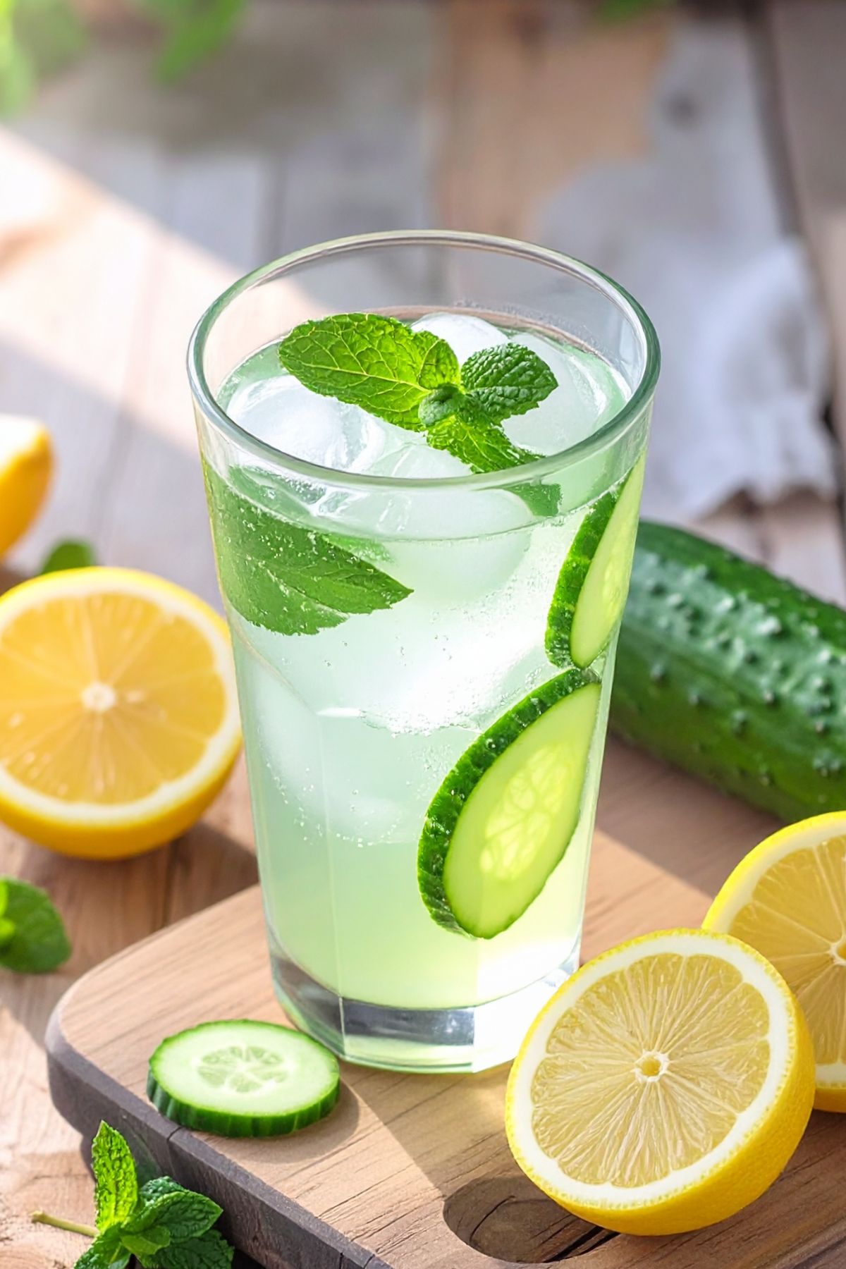 natural-zepbound-drink Natural Zepbound drink recipe served in a glass with mint and lemon