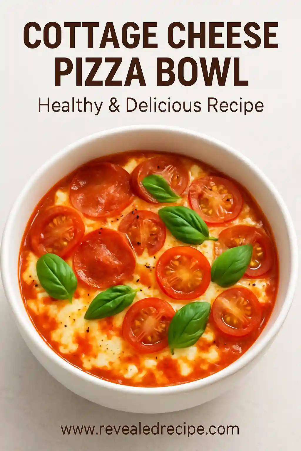 Cottage Cheese Pizza Bowl: The Viral High-Protein, Low-Carb Pizza Alternative Everyone’s Making 13 Fresh cottage cheese pizza bowl