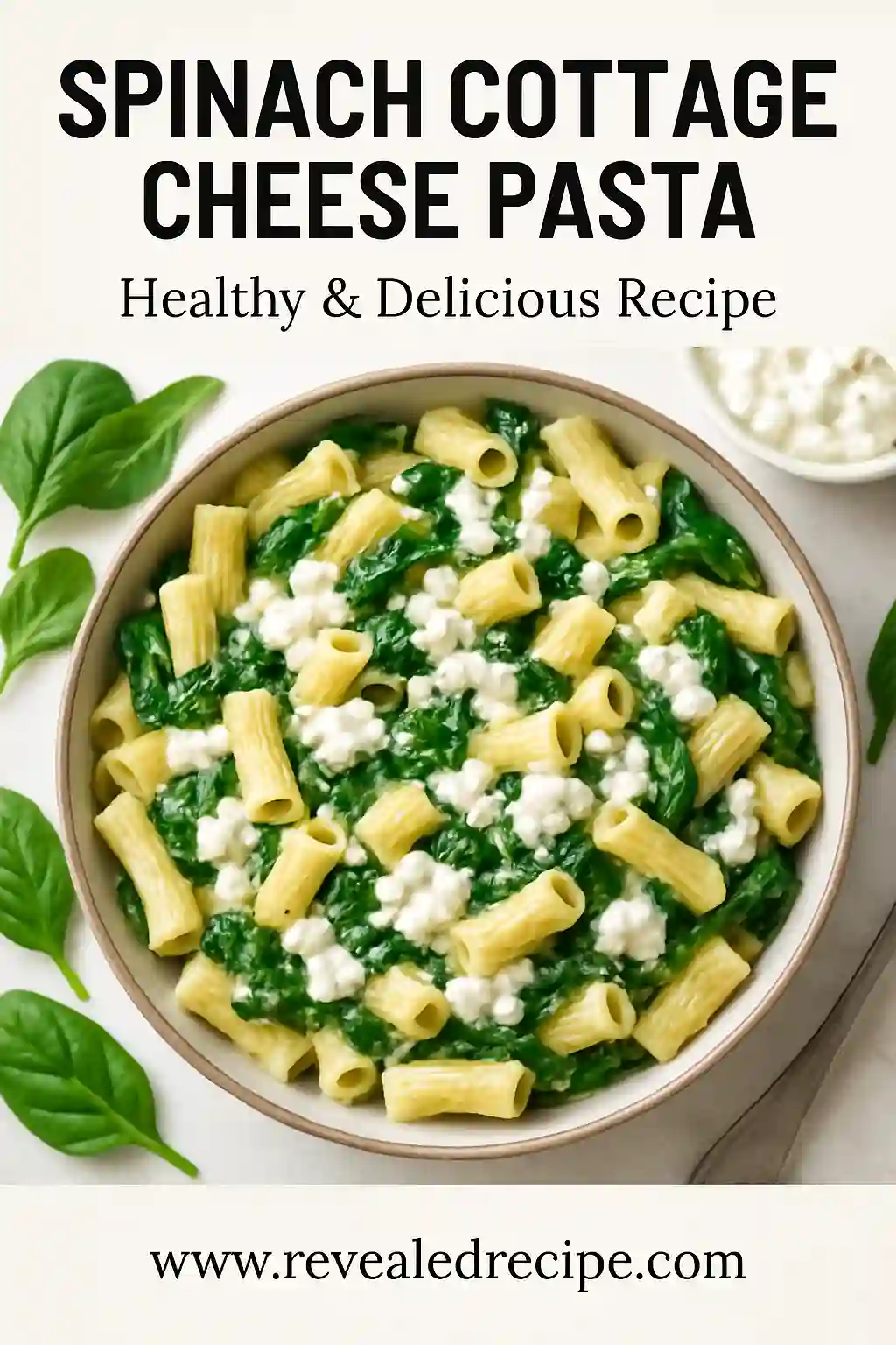 Spinach Cottage Cheese Pasta: Irresistibly Creamy, Quick & Delicious 14 Spinach Cottage Cheese Pasta