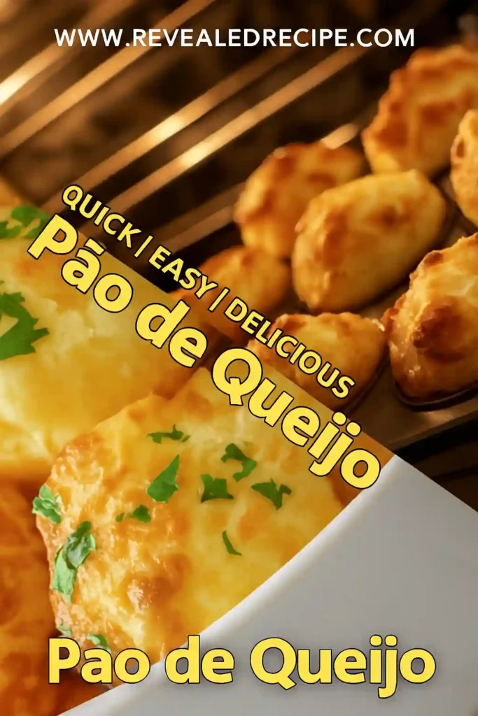 Brazilian Cheese Bread (Pão de Queijo) | Quick & Cheesy Delight 2 RevealedRecipe Brazilian Cheese Bread Oven Final