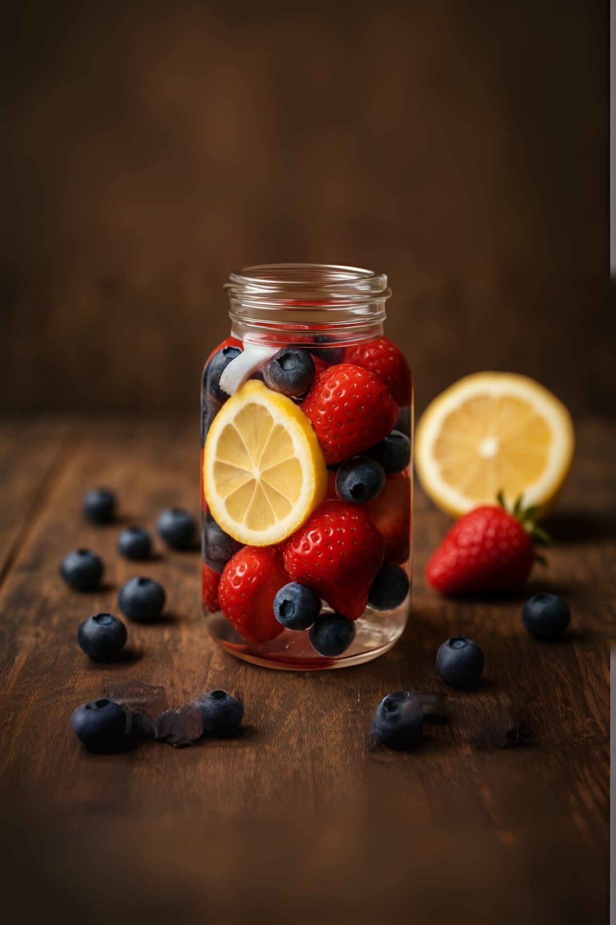 berry-detox-drink-recipes Antioxidant berry detox drink recipes with blueberries and strawberries