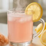 Pink Salt Drink: Proven Weight Loss Hack Backed by Science 2 Pink salt drink in a glass for morning hydration and weight loss