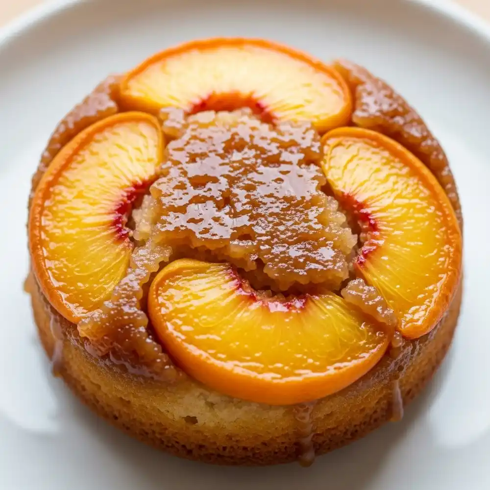 Mini Peach Upside Down Cakes Delight: A Taste of Summer in Every Bite 26 compressed 2