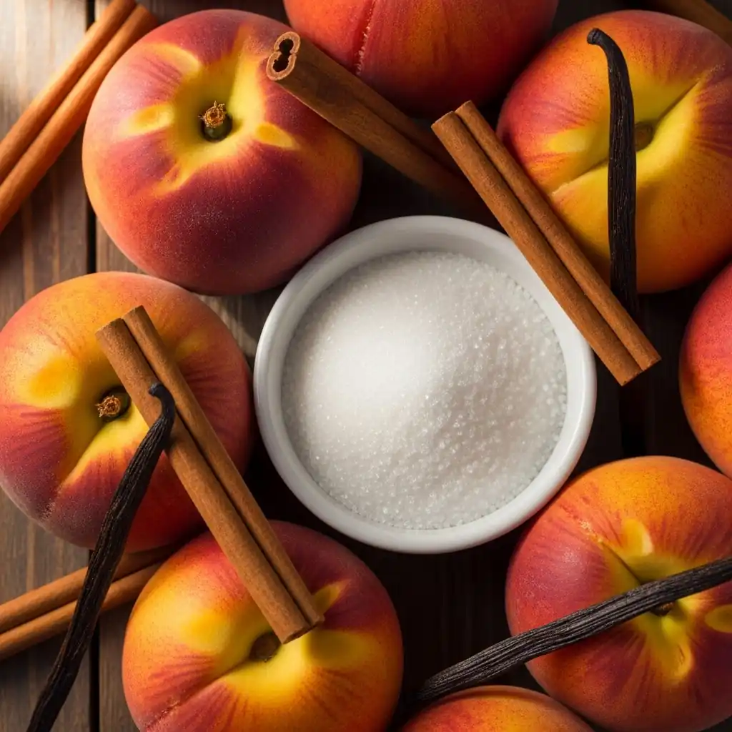 A Taste of Sunshine in Every Slice 31 in article peaches ingredients