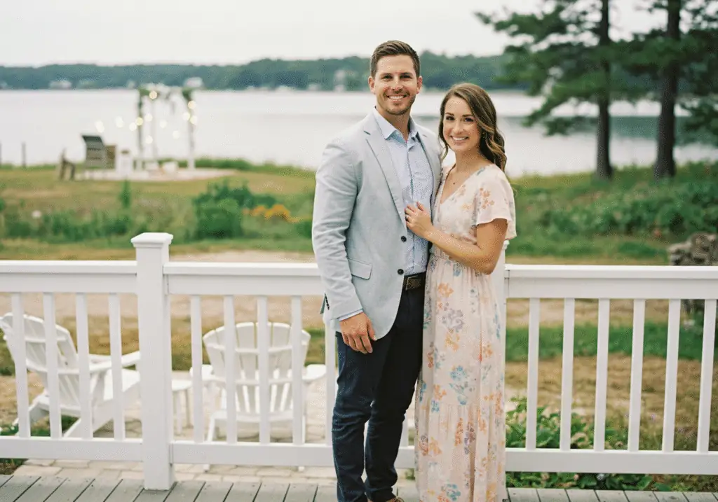 About 3 lauren saunders with husband