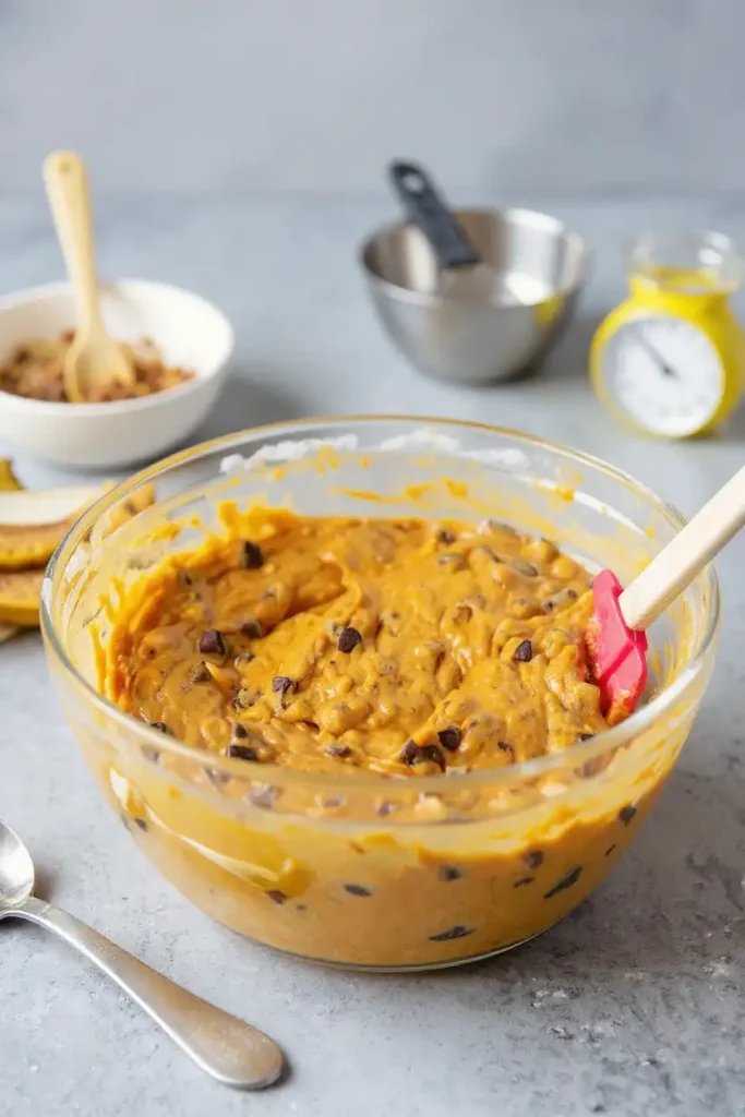 Banana Chocolate Chip Pumpkin Bread 19 pumpkin chocolate bread batter new kitchen