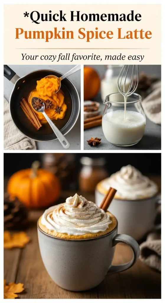 Quick Homemade Pumpkin Spice Latte 23 Aesthetic