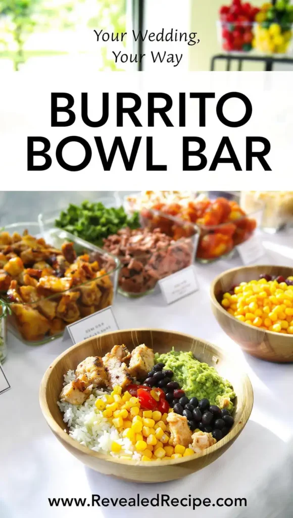 24 Fast Food Wedding Catering Ideas: Gourmet DIY Recipes & Cost-Effective Menu Planning 18 create a vibrant fresh and modern pinterest