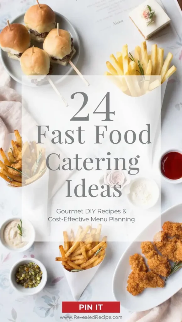 24 Fast Food Wedding Catering Ideas: Gourmet DIY Recipes & Cost-Effective Menu Planning 10 fast food catering