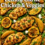 10 Easy Dinner Recipes for Busy Nights That Save Time 309 pinterest pin sheet pan chicken