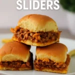 10 Easy Dinner Recipes for Busy Nights That Save Time 337 pinterest pin sloppy joe sliders
