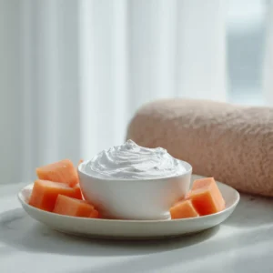 Papaya and Greek Yogurt Mask