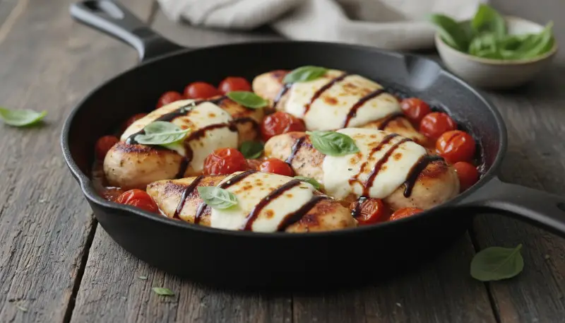 Home 6 Caprese Chicken Skillet featured-hero