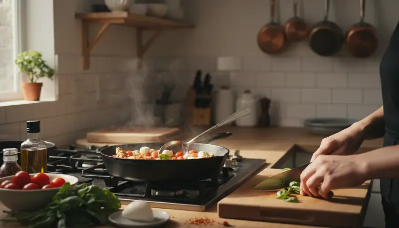 Caprese Chicken Skillet: Your New Favorite One-Pan Dinner 11 Caprese Chicken Skillet step-process