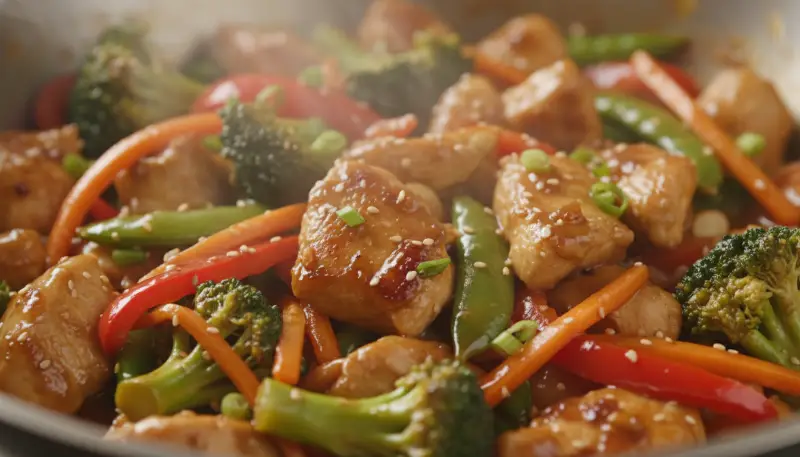 One-Pan Chicken Stir-Fry: Your Ultimate 30-Minute Healthy Asian Dinner 2 One-Pan Chicken Stir-Fry detail