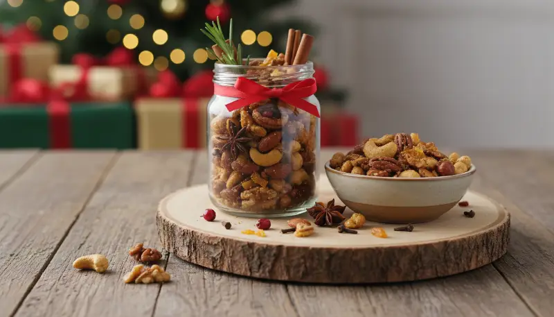 Home 2 Quick Spiced Nuts Christmas Gift featured-hero