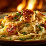 shrimp scampi linguine featured