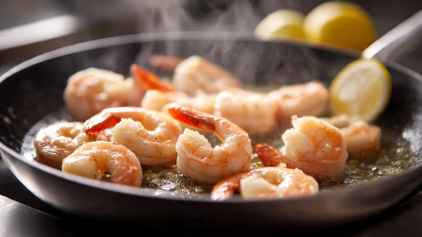 shrimp scampi linguine step2
