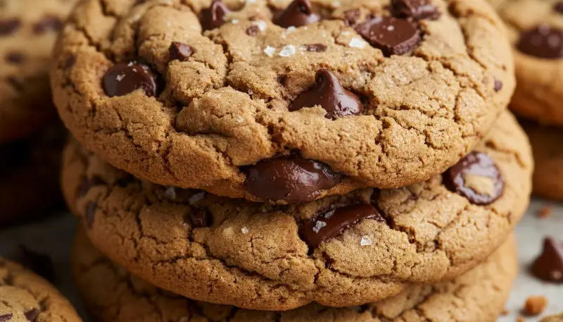 Bakery Style Chocolate Chip Cookies 2