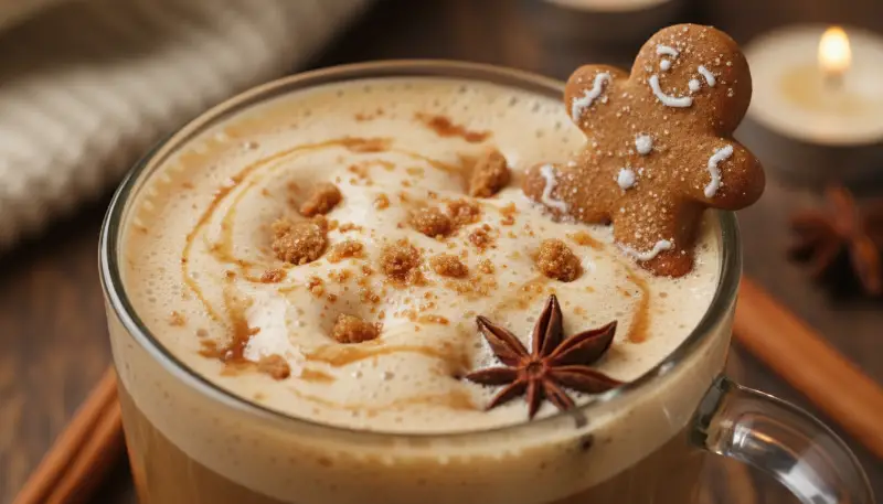Cozy Homemade Gingerbread Latte Recipe 2