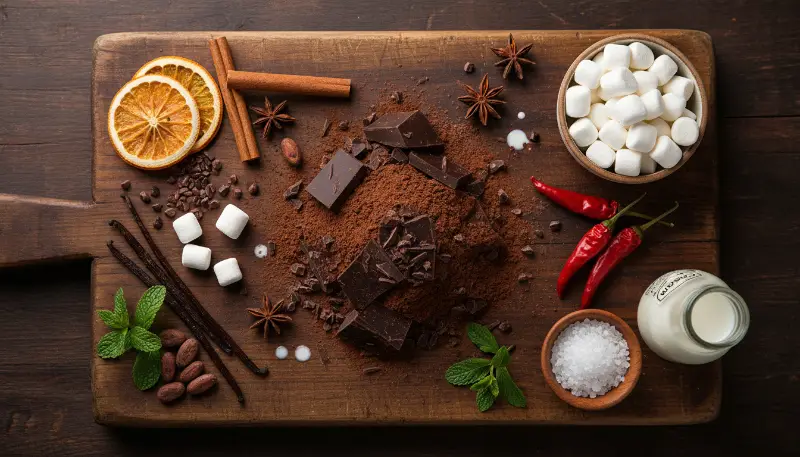 Gourmet Hot Chocolate Recipe 1