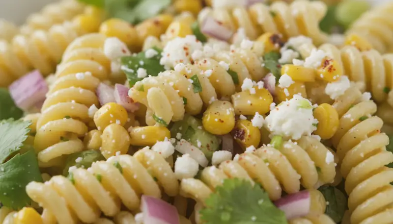 Healthy Street Corn Pasta Salad Recipe: The Ultimate Guilt-Free Mexican Fusion 3 Healthy Street Corn Pasta Salad 2