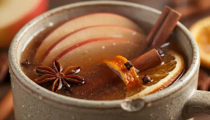 Homemade Spiced Apple Cider 1