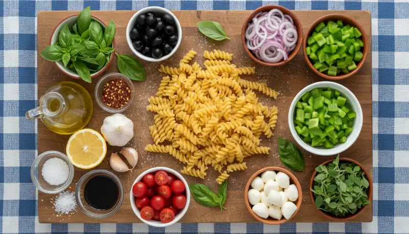 Italian Pasta Salad Recipe Easy and Delicious 1