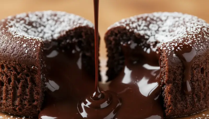 Molten Chocolate Lava Cakes 2