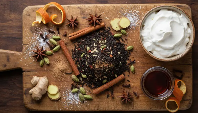 Ultra Cozy Homemade Spiced Chai Latte 1