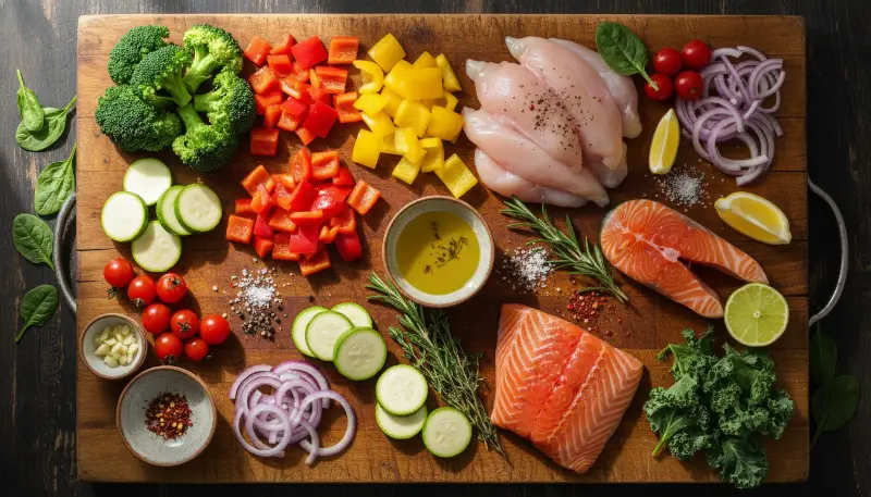 Air Fryer Healthy Recipes ingredients