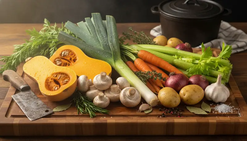 Cozy Winter Soups ingredients