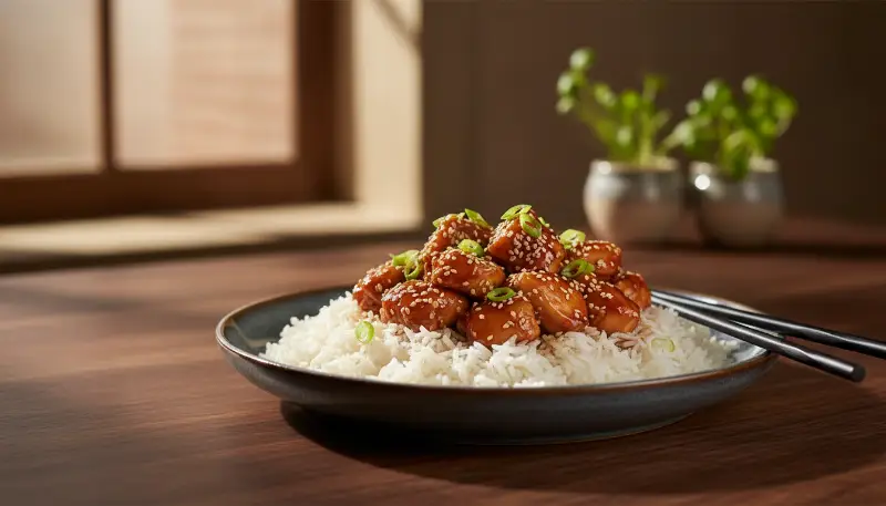Dump and Go Crockpot Teriyaki Chicken featured-hero