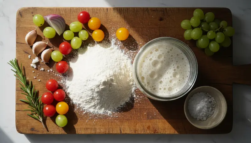Easy Sourdough Starter: Your Ultimate Guide to Perfect Sourdough Bread 1 Easy Sourdough Starte ingredients
