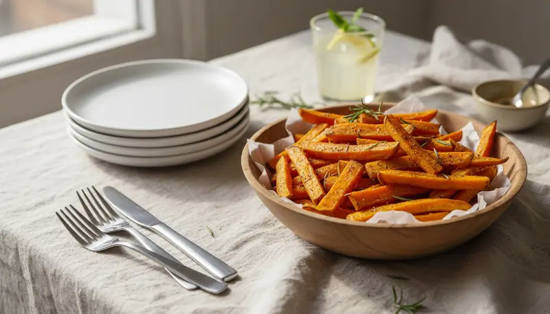 Easy Sweet Potato Fries (healthy) ingredients