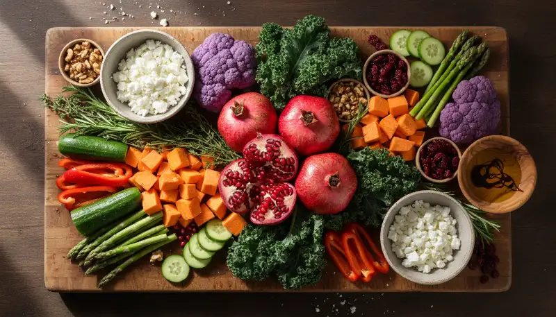 Healthy Holiday Appetizers ingredients