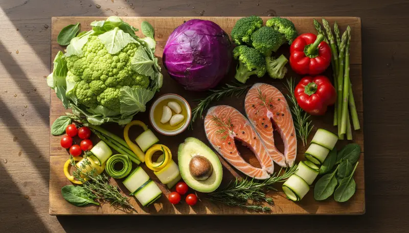 Low Carb Dinner ingredients