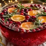 Holiday Punch Recipes | Easy Christmas Punch 9 overhead shot of a large glass punch