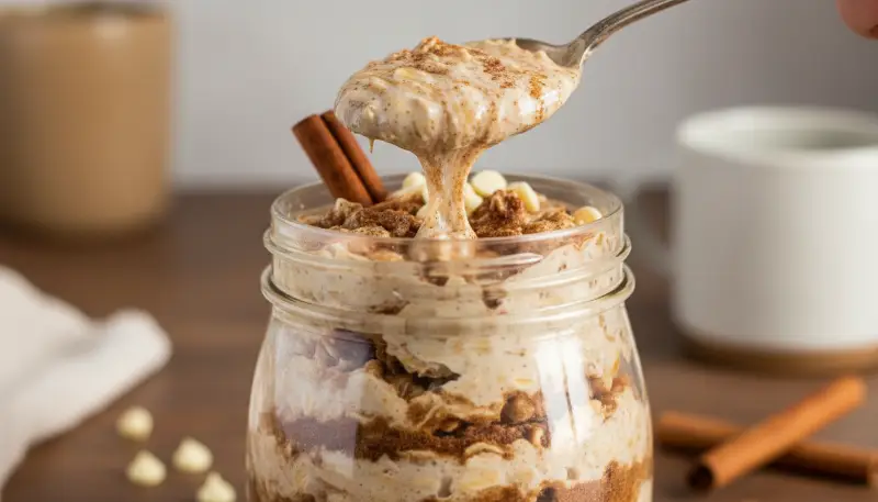 Plant-Based Cinnamon Swirl Overnight Oats Delight content-1
