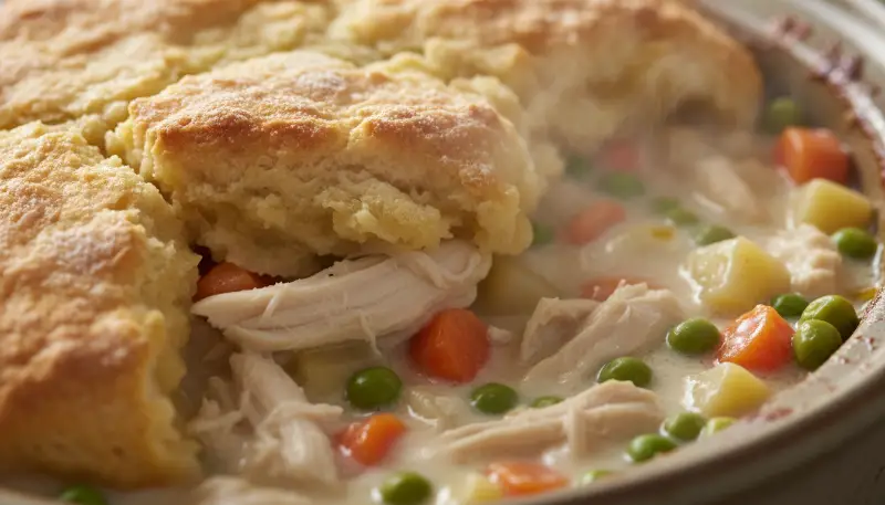 Slow Cooker Chicken Pot Pie ingredients