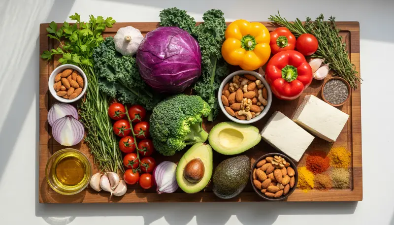 Veganuary Recipes ingredients