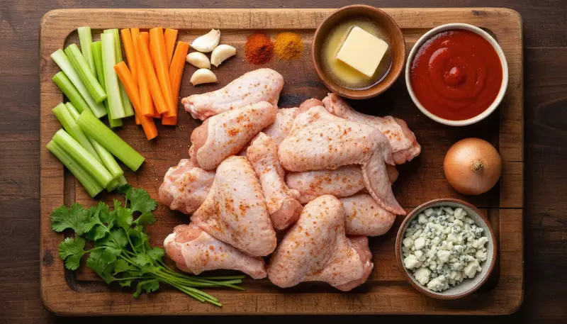 Air Fryer Buffalo Wings 1