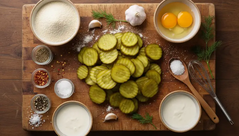 Air Fryer Fried Pickles 1