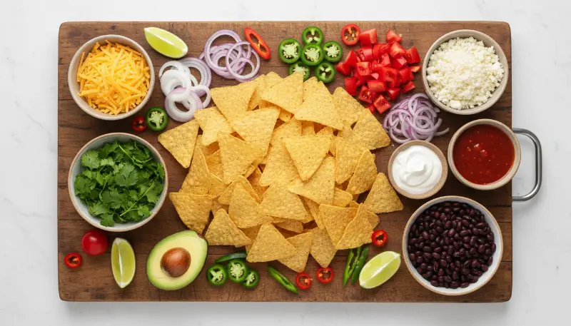 Air Fryer Loaded Nachos 1