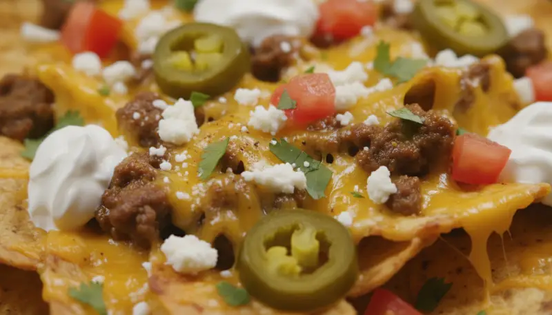 Air Fryer Loaded Nachos 2