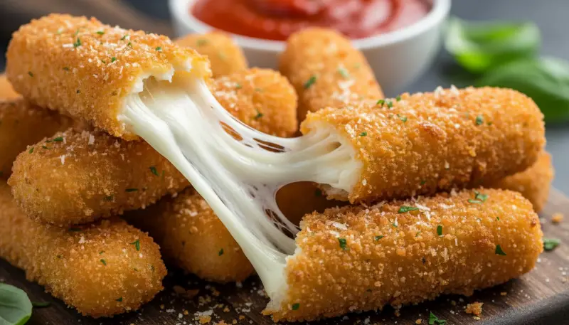 Air Fryer Mozzarella Sticks 2 1