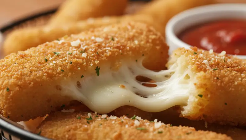 Air Fryer Mozzarella Sticks 2