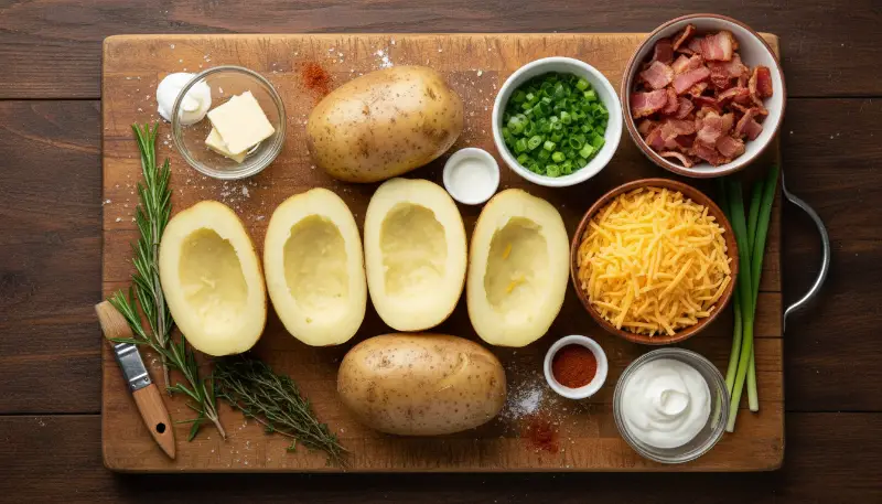 Air Fryer Potato Skins 1