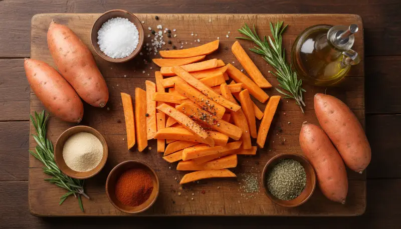 Air Fryer Sweet Potato Fries 1